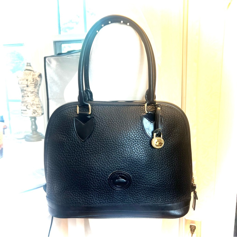 Dooney & Bourke Leather Norfolk Satchel